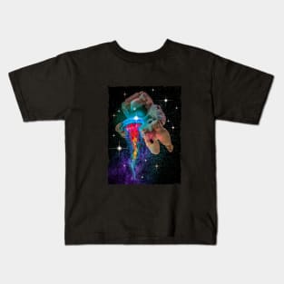 Space Jellyfish and the Astronaut Kids T-Shirt